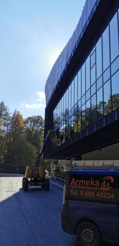 S. Dariaus ir S. Girėno stadiono valymo darbai